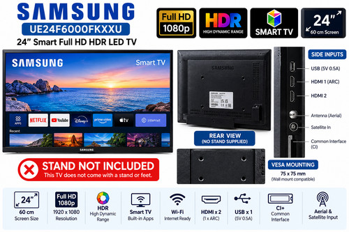 Samsung ue24f6000fkxxu - ue24f6000fkxxu, 24"