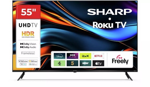 Sharp inch roku - 55,