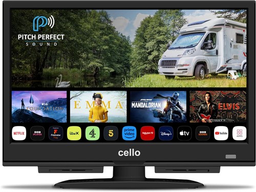 Cello inch smart 12v - inch, tv