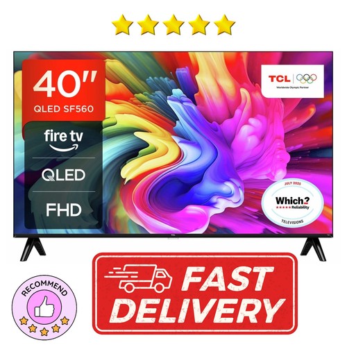 Tcl inch smart qled fire - tv,