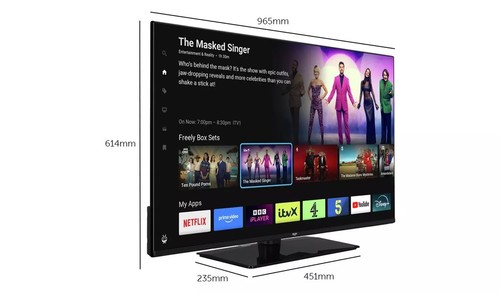 Bush inch 43ft25cb led 4k - 43ft25cb,